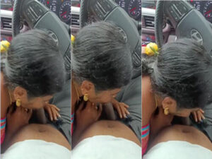 Indian Wife in car